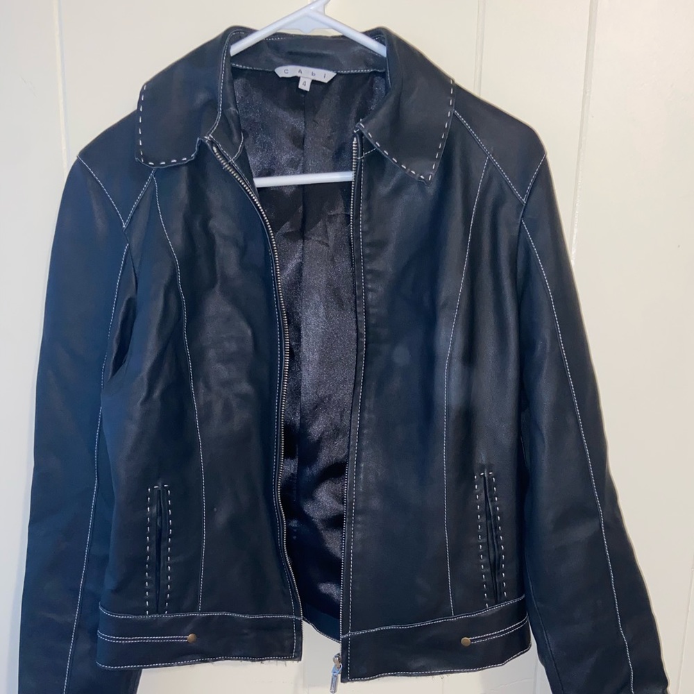 Leather jacket